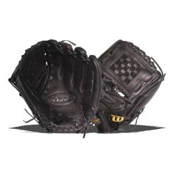 Budget 💯 Wilson A1000 P12 12" Fastpitch Softball Glove: WBW10018012 Black, Gold 🔔 -Glovegear Store aa30 03 21 wilson a1000 p12 12 fastpitch softball glove wbw10018012 34279 2 l