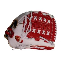 Cheap 🥰 Rawlings Liberty Advanced Color Sync 12.5" Fastpitch Softball Glove: RLA125-18S Red, White ❤️ -Glovegear Store ab14 03 21 rawlings liberty advanced color sync 12 5 fastpitch softball glove rla125 18s 31693 4 l