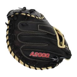 Hot Sale ❤️ Wilson A2000 SuperSkin M1D 33.5" Baseball Catcher's Mitt: WBW100114335 Black 🥰 -Glovegear Store ac29 09 20 wilson a2000 superskin m1d 33 5 baseball catchers mitt wbw100114335 33617 4 l
