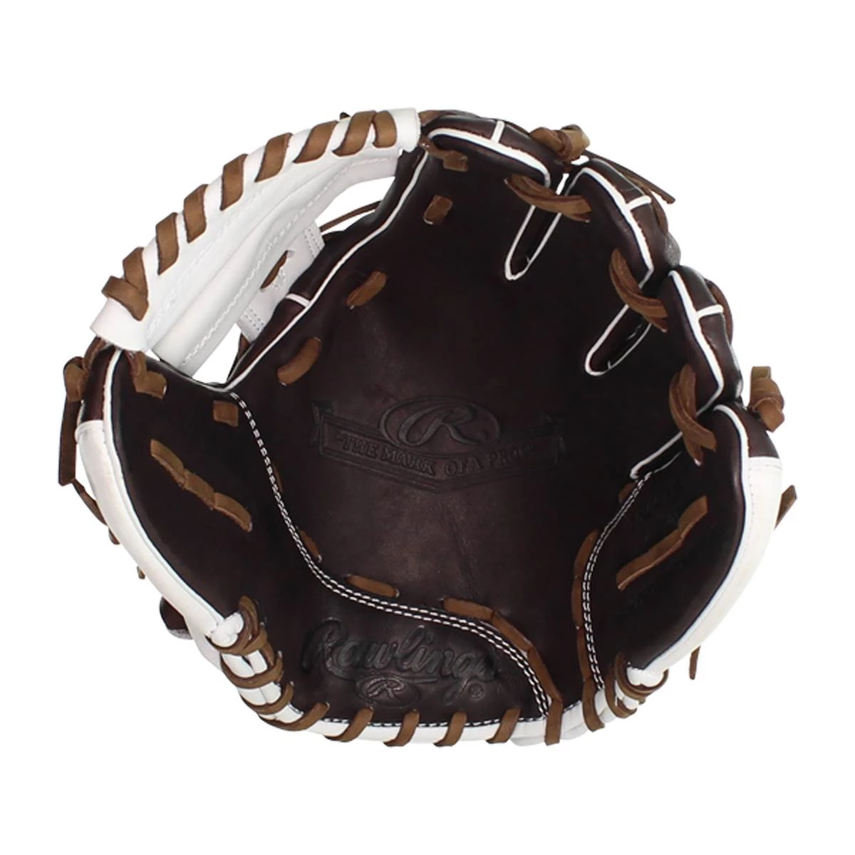 New ๐งจ Rawlings HOH Mark of a Pro 11.5" Baseball Glove: SP204-19MOW Brown, White ๐ 8 New ๐งจ Rawlings HOH Mark of a Pro 11.5" Baseball Glove: SP204-19MOW Brown, White ๐ - Image 6