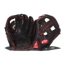 Top 10 ⌛ Rawlings R9 Series 11" Youth Baseball Glove: R9YPT1-19B Black ⌛ -Glovegear Store ad09 09 21 rawlings r9 series 11 youth baseball glove r9ypt1 19b 30144 008 l