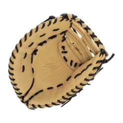 Wholesale ⭐ Akadema ProSoft Select Series 12.5" First Base Mitt: ASF454 Black, Tan ⭐ -Glovegear Store ad23 12 21 akadema prosoft select series 12 5 first base mitt asf454 35382 11 l