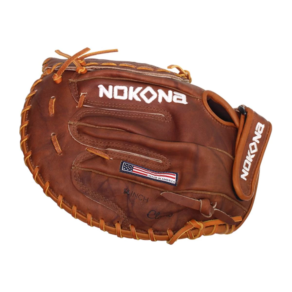 Promo ❤️ Nokona Walnut 14" First Base Mitt: W-N80C Brown ✨ 14 Promo ❤️ Nokona Walnut 14" First Base Mitt: W-N80C Brown ✨ - Image 12