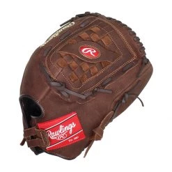 Deals ⌛ Rawlings Player Preferred 14" Slow Pitch Softball Glove: P140BPS Brown ❤️ -Glovegear Store ae60 03 20 rawlings player preferred 14 slow pitch softball glove p140bps 25383 3 l