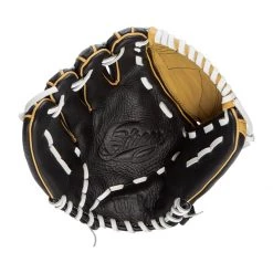 Hot Sale 🎉 Wilson A500 Siren 12.5" Youth Fastpitch Softball Glove: WBW100422125 Black, Tan 🔔 -Glovegear Store ae7e 10 21 wilson a500 siren 12 5 youth fastpitch softball glove wbw100422125 34736 15 l