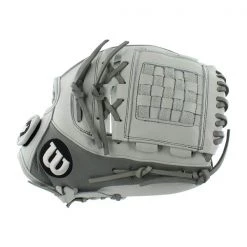 Brand new 🧨 Wilson A2000 SuperSkin 12" Fastpitch Softball Glove: WTA20RF19P12 Grey, White ❤️ -Glovegear Store af7c 07 18 30516 3 m