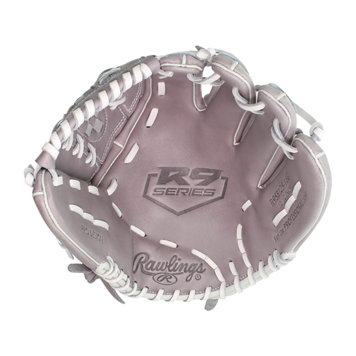 New ⌛ Rawlings R9 12.5" Fastpitch Softball Glove: R9SB125-18G Grey 🥰 15 New ⌛ Rawlings R9 12.5" Fastpitch Softball Glove: R9SB125-18G Grey 🥰 - Image 13