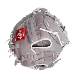 Brand new 🔥 Rawlings R9 33" Fastpitch Softball Catcher's Mitt: R9SBCM33-24G Grey 🛒 -Glovegear Store afe4 11 20 rawlings r9 33 fastpitch softball catchers mitt r9sbcm33 24g 33557 7 l