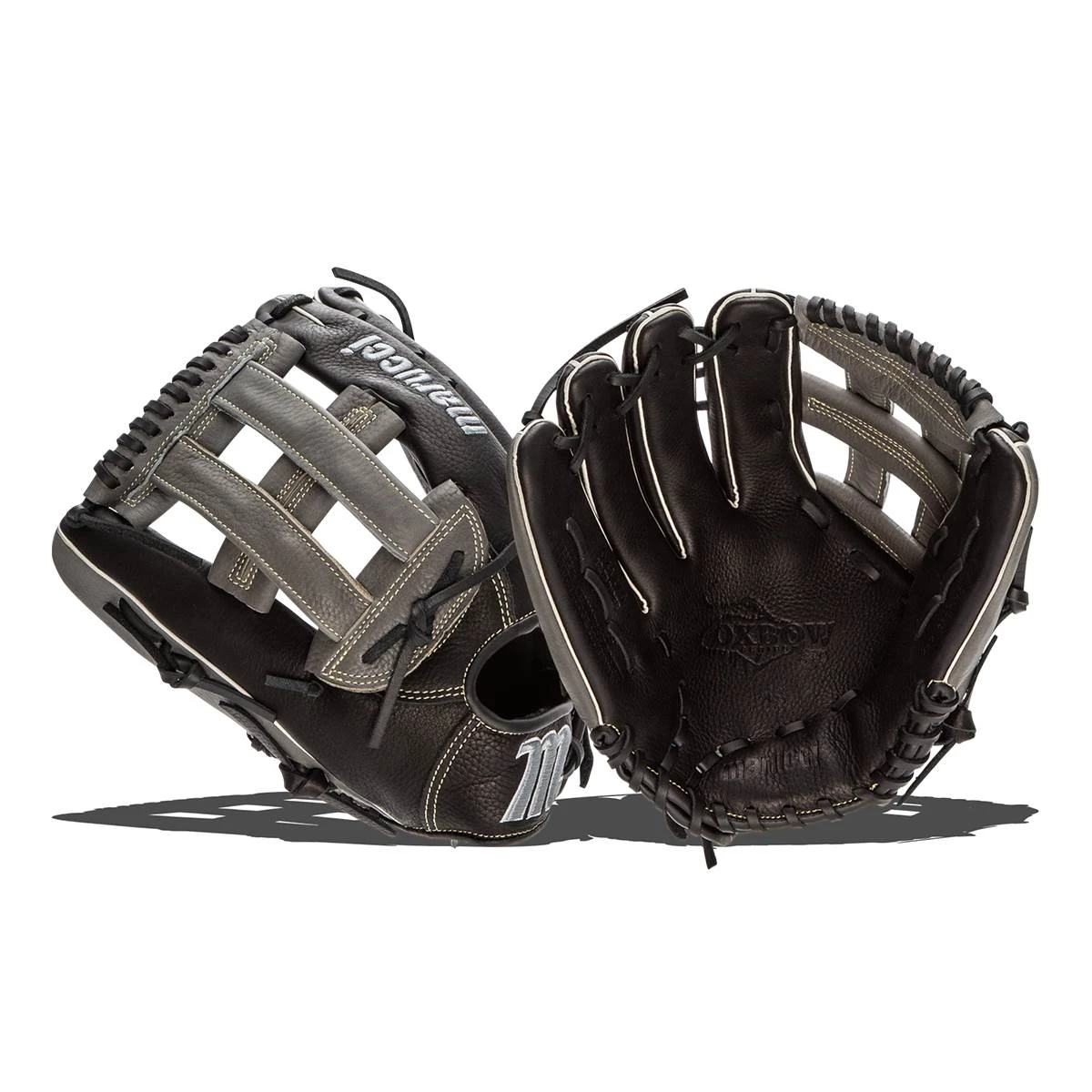 Best Sale 🔔 Marucci Oxbow Series 12.75" Baseball Glove: MFGOX1275 Black, Grey ✔️ 7 Best Sale 🔔 Marucci Oxbow Series 12.75" Baseball Glove: MFGOX1275 Black, Grey ✔️ - Image 5
