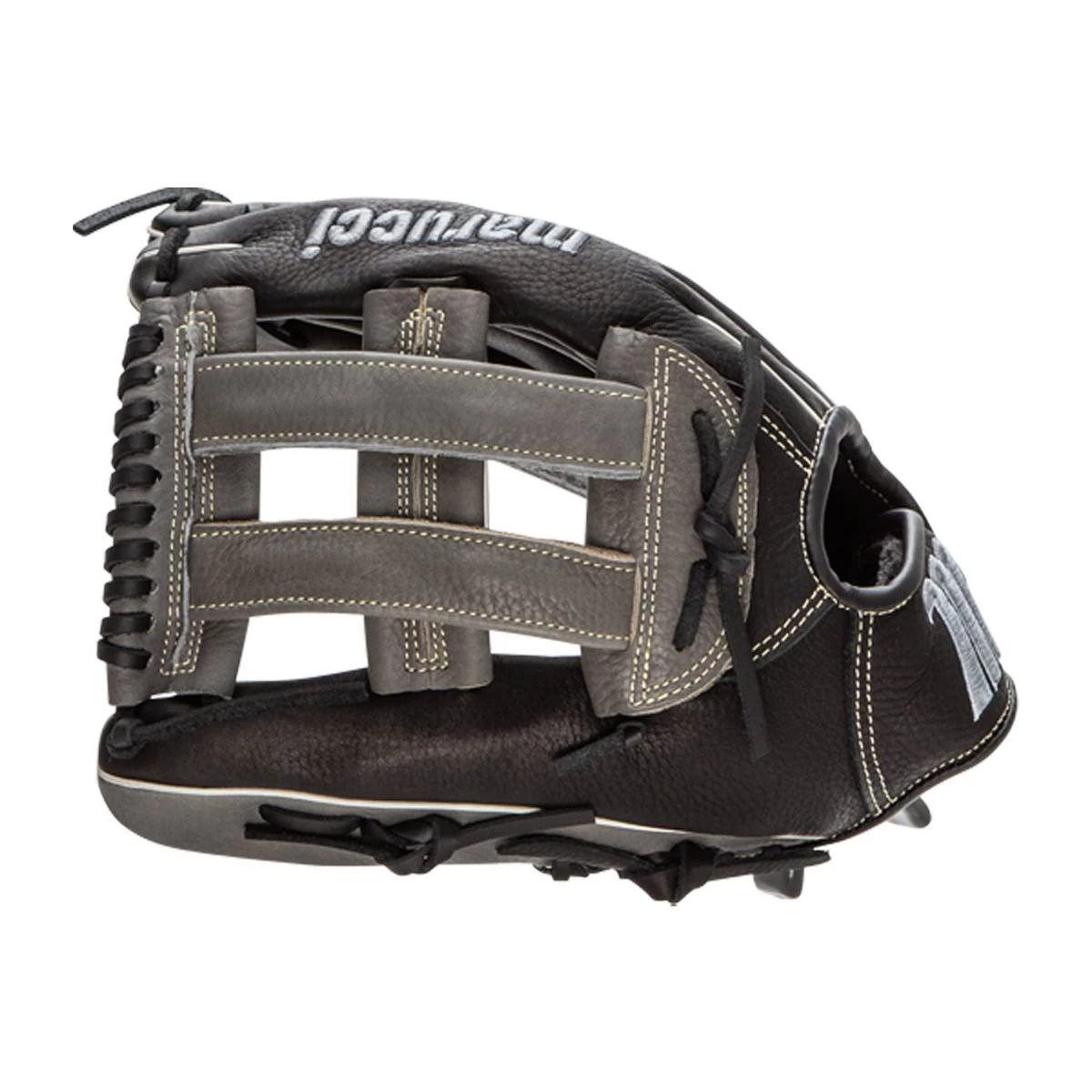 Best Sale 🔔 Marucci Oxbow Series 12.75" Baseball Glove: MFGOX1275 Black, Grey ✔️ 4 Best Sale 🔔 Marucci Oxbow Series 12.75" Baseball Glove: MFGOX1275 Black, Grey ✔️ - Image 2