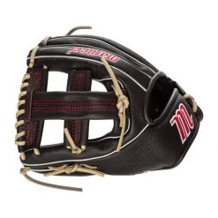 Hot Sale 🔥 Marucci Acadia Series 11.5" Youth Baseball Glove: MFGACM43A4 Black, Red ✔️ -Glovegear Store b197 08 21 marucci acadia series 11 5 youth baseball glove mfgacm43a4 34963 7 l