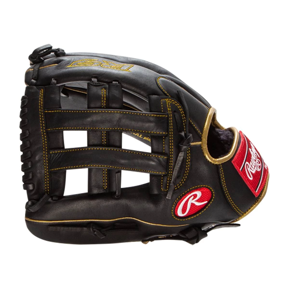 Cheap ๐ Rawlings R9 12.75" Baseball Glove: R93029-6BG Black, Gold โ๏ธ 6 Cheap ๐ Rawlings R9 12.75" Baseball Glove: R93029-6BG Black, Gold โ๏ธ - Image 4