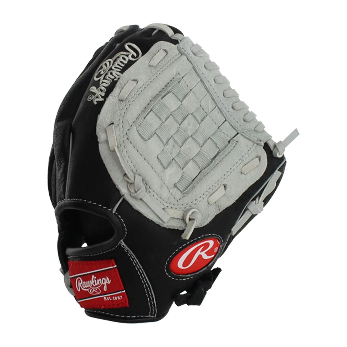 Cheap 🌟 Rawlings Sure Catch 10" Youth Baseball Glove: SC100BGB Black, White 😉 4 Cheap 🌟 Rawlings Sure Catch 10" Youth Baseball Glove: SC100BGB Black, White 😉 - Image 2