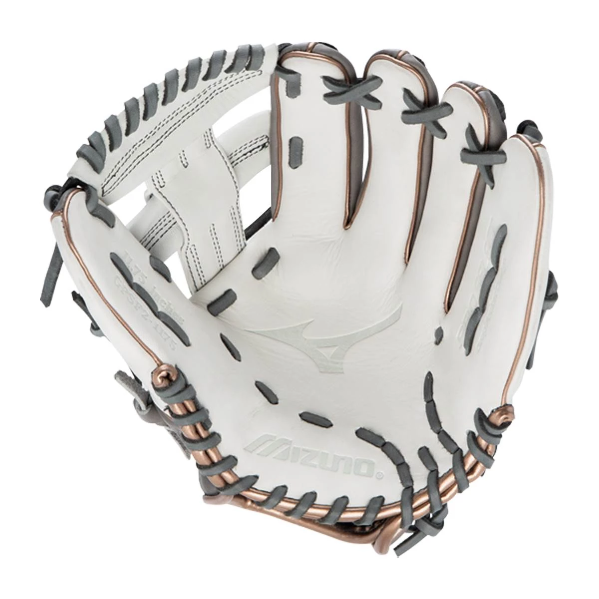 Promo ⭐ Mizuno Pro Select 11.75" Fastpitch Softball Glove: GPSF2-1175 Grey, White 😉 10 Promo ⭐ Mizuno Pro Select 11.75" Fastpitch Softball Glove: GPSF2-1175 Grey, White 😉 - Image 8