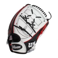Deals ⌛ Wilson A2000 12.25" Monica Abbott Fastpitch Softball Glove: WTA20RF20MA14GM Black, Grey, Blue 🎁 -Glovegear Store b77d 09 19 31818 2 l
