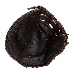 New 🎉 Rawlings R9 Series 12" Youth First Base Mitt: R9YPTFM16B Black 🎁 -Glovegear Store b856 10 21 rawlings r9 series 12 youth first base mitt r9yptfm16b 30145 13 l