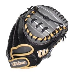 Outlet ๐ Wilson A2000 PF33 33" Baseball Catcher's Mitt: WBW10016233 Black, Grey โญ 11 Outlet ๐ Wilson A2000 PF33 33" Baseball Catcher's Mitt: WBW10016233 Black, Grey โญ -Glovegear Store b927 09 20 wilson a2000 pf33 33 baseball catchers mitt wbw10016233 33628 3 l