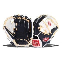 Top 10 ⌛ Rawlings HOH Mark of a Pro 11" Baseball Glove: SPYPT1-2NW Navy, White, Tan ❤️