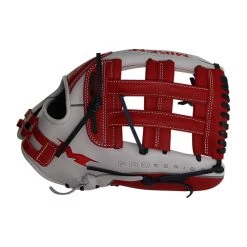 Best deal ✔️ Miken Pro Series 13.5" Slow Pitch Softball Glove: PRO135-WSN Blue, Red, White 🛒 -Glovegear Store bb56 02 21 miken pro series 13 5 slow pitch softball glove pro135 wsn 31192 4 l