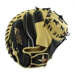 Budget 🔥 All Star Pro Elite 33.5" Baseball Catcher's Mitt: CM3000SBT Black, Tan ✨ -Glovegear Store bba4 06 18 6029 6 m