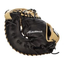 Wholesale ⭐ Akadema ProSoft Select Series 12.5" First Base Mitt: ASF454 Black, Tan ⭐ -Glovegear Store bbb8 12 21 akadema prosoft select series 12 5 first base mitt asf454 35382 10 l