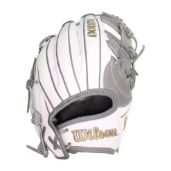 Buy ⭐ Wilson A2000 SuperSkin H12 12" Fastpitch Softball Glove: WBW10021112 Grey, White 🔥 -Glovegear Store bcf0 09 20 wilson a2000 superskin h12 12 fastpitch softball glove wbw10021112 33633 7 l