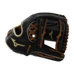 Outlet 🥰 Mizuno Pro Select 11.75" Baseball Glove: GPS1BK-600S Black ⌛ -Glovegear Store bf47 06 18 29471 3 m