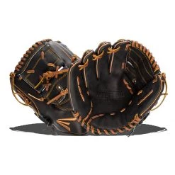 Cheap 💯 Easton Professional Collection Hybrid 12" Baseball Glove: D45 Black, Brown 🤩