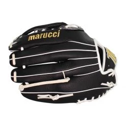 Deals 💯 Marucci Palmetto Series 12.50" Fastpitch Softball Glove: MFGPL1250FP Black, White 🌟 -Glovegear Store bfc9 08 19 31655 4 l