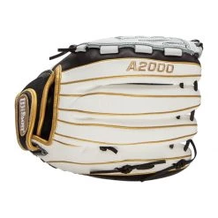 Top 10 🛒 Wilson A2000 SuperSkin 12.5" Fastpitch Softball Glove: WTA20RF19V125SS Black, White ⭐ -Glovegear Store c10e 10 21 wilson a2000 superskin 12 5 fastpitch softball glove wta20rf19v125ss 30518 12 l