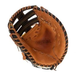 Outlet ⭐ Easton Professional Collection Hybrid 12.75" Baseball First Base Mitt: PCH-K70B Black, Tan 😍 -Glovegear Store c1f4 10 21 easton professional collection hybrid 12 75 baseball first base mitt pch k70b 34404 4 l