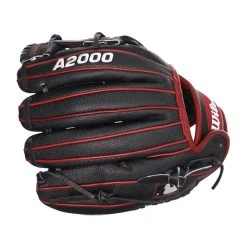 Promo 😉 Wilson A2000 SuperSkin Pedroia Fit 11.5" Baseball Glove: WTA20RB20DP15SS Black 🛒 -Glovegear Store c25d 09 19 31800 4 l