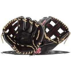 Hot Sale 🔥 Marucci Acadia Series 11.5" Youth Baseball Glove: MFGACM43A4 Black, Red ✔️ -Glovegear Store c352 08 21 marucci acadia series 11 5 youth baseball glove mfgacm43a4 34963 016 l