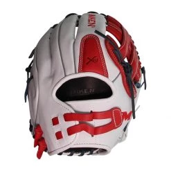 Cheapest 🔔 Miken Pro Series 13" Slow Pitch Softball Glove: PRO130-WSN Red, White 🥰 -Glovegear Store c454 04 21 miken pro series 13 slow pitch softball glove pro130 wsn 31191 7 l