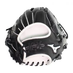Flash Sale ❤️ Mizuno Pro Select 12.5" Fastpitch Softball Glove: GPSF1250BK Black, White 🎁 -Glovegear Store c4db 09 18 30759 6 m