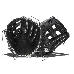 Discount 🥰 Wilson A700 12" Fastpitch Softball Glove: WBW10042412 Black, White 🥰 -Glovegear Store c5f4 12 21 wilson a700 12 fastpitch softball glove wbw10042412 34688 010 l