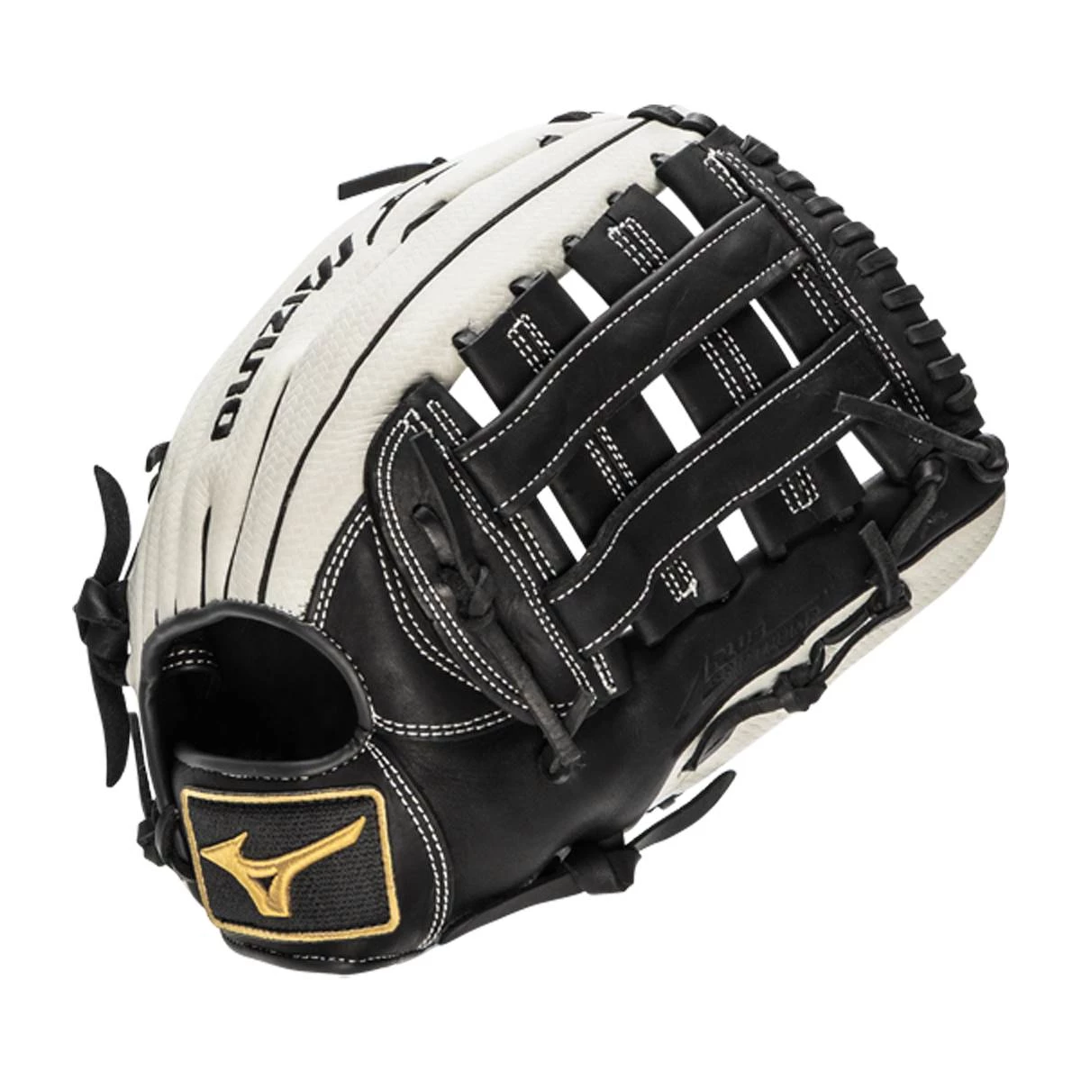 Best Sale ✨ Mizuno MVP Prime 12.75" Baseball Glove: GMVP1276P4 Black, White 🌟 12 Best Sale ✨ Mizuno MVP Prime 12.75" Baseball Glove: GMVP1276P4 Black, White 🌟 - Image 10