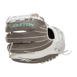 Top 10 ❤️ Easton Fundamental 12" Fastpitch Softball Glove: FMFP12 Grey, Teal, White 🥰 -Glovegear Store c78b 11 21 easton fundamental 12 fastpitch softball glove fmfp12 35285 24 l