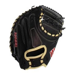 Hot Sale ❤️ Wilson A2000 SuperSkin M1D 33.5" Baseball Catcher's Mitt: WBW100114335 Black 🥰 -Glovegear Store c7e8 09 20 wilson a2000 superskin m1d 33 5 baseball catchers mitt wbw100114335 33617 6 l