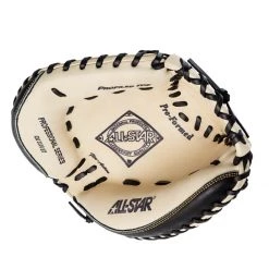 Budget 🛒 All Star Pro 35" Catcher's Mitt: CM3100BT Black, Brown ✨ -Glovegear Store c80c 07 21 all star pro 35 catchers mitt cm3100bt 7312 9 l