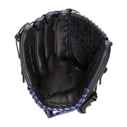 Cheap 👍 Mizuno MVP Prime SE 14'' Slow Pitch Softball Glove: GMVP1400PSES8 Black/Royal Black, Blue 🔔
