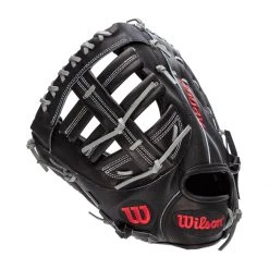 Flash Sale 😍 Wilson A2000 SuperSkin 12.25" First Base Mitt: WTA20RB202820SS Black 😉 -Glovegear Store c91b 10 21 wilson a2000 superskin 12 25 first base mitt wta20rb202820ss 31803 3 l