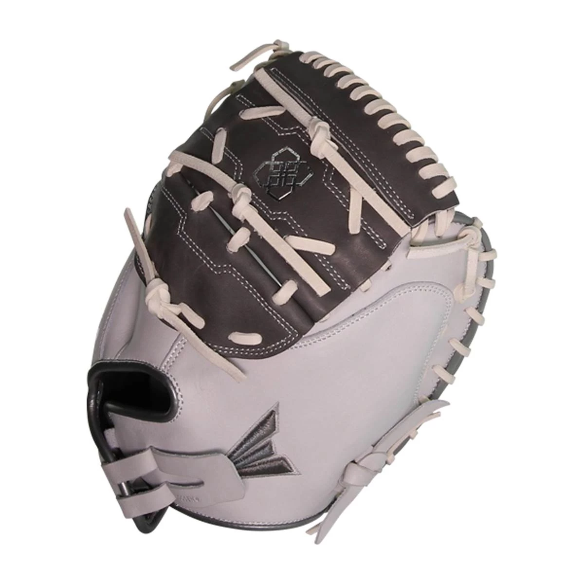 Hot Sale ⭐ Easton Professional Collection 34" Jen Schroeder Fastpitch Catcher's Mitt: RUDI2020 Grey, White ⭐ 5 Hot Sale ⭐ Easton Professional Collection 34" Jen Schroeder Fastpitch Catcher's Mitt: RUDI2020 Grey, White ⭐ - Image 3