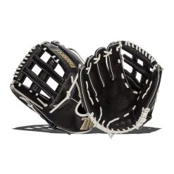 Deals 💯 Marucci Palmetto Series 12.50" Fastpitch Softball Glove: MFGPL1250FP Black, White 🌟