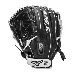 New ⭐ Mizuno Franchise 12" Fastpitch Softball Glove: GFN1201F4 Black, White ❤️ -Glovegear Store c9b8 11 21 mizuno franchise 12 fastpitch softball glove gfn1201f4 33708 14 l