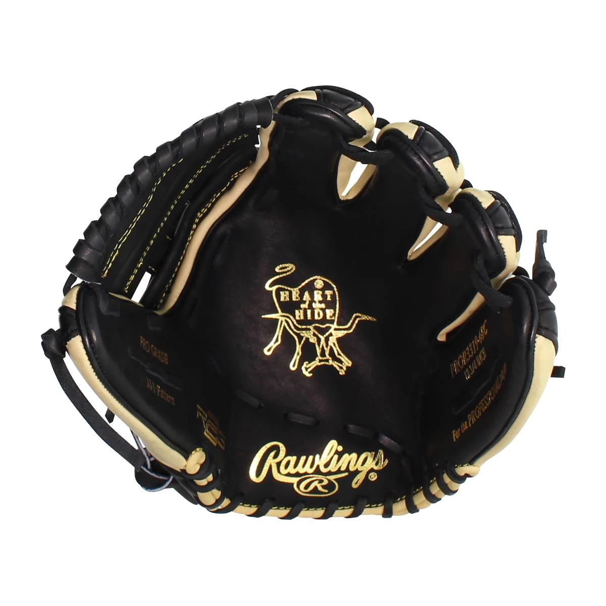 Buy 😉 Rawlings Heart of the Hide R2G 12.75" Baseball Glove: PROR3319-6BC Black, Tan ✔️ 15 Buy 😉 Rawlings Heart of the Hide R2G 12.75" Baseball Glove: PROR3319-6BC Black, Tan ✔️ - Image 13