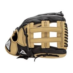 Flash Sale ⭐ Akadema ProSoft Select Series 13" Baseball Glove: ASF424 Black, Tan 😉 -Glovegear Store cae9 12 21 akadema prosoft select series 13 baseball glove asf424 35379 1 l