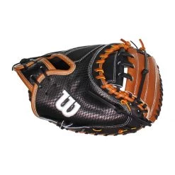 Best deal ❤️ Wilson A2K 33.5" Baseball Catcher's Mitt: WBW100071335 Black, Brown, Tan ✔️ -Glovegear Store cc5b 07 20 wilson a2k 33 5 baseball catchers mitt wbw100071335 33327 4 l