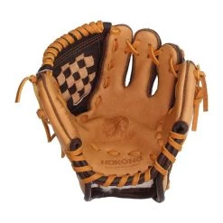 Flash Sale ❤️ Nokona Alpha Select 9" Youth Baseball Glove: S-50 Brown ✨ -Glovegear Store cd3b 02 20 nokona alpha select series s 50 youth 23206 2 l