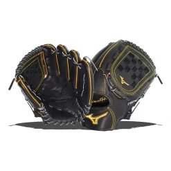 Brand new ⭐ Mizuno Pro 12" Baseball Glove: GMP2BK-100DT Black, Yellow ✔️ -Glovegear Store cd7d 10 18 30664 l